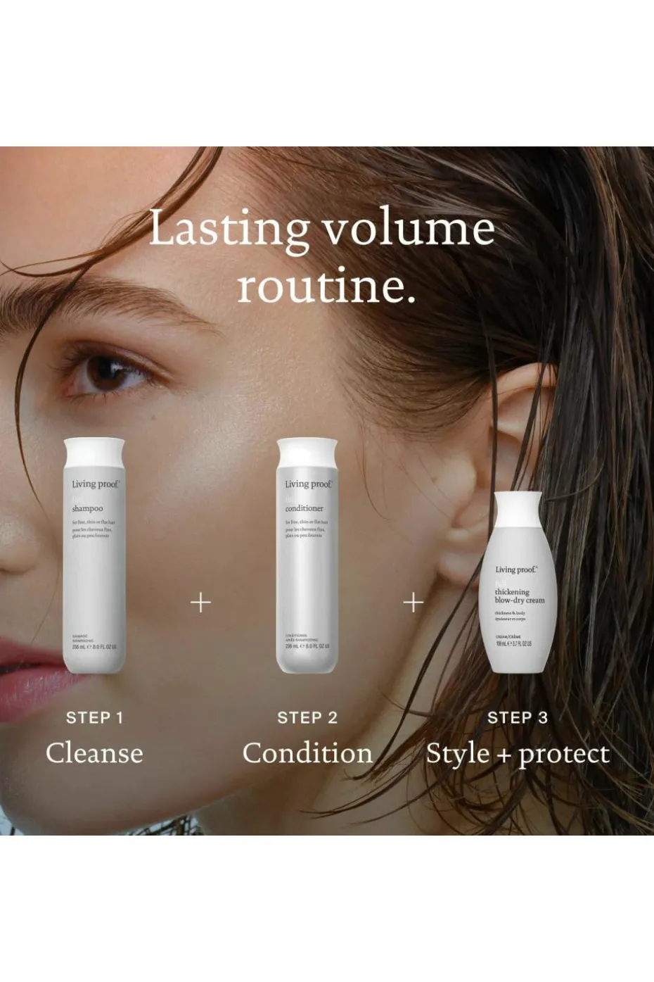 Après-shampoing volumateur