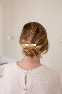 Barrette dorée