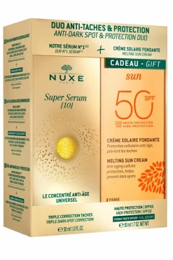 Coffret anti-âge et protection solaire