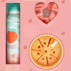 Coffret mousse de bain, éponge & chouchou pêche
