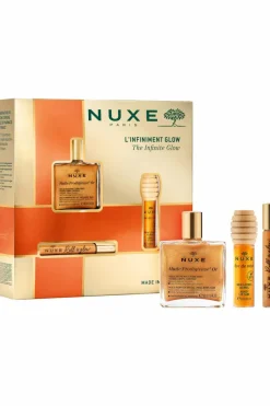 Coffret Noël huiles prodigieuses glow avec un soin offert