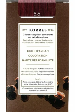 Coloration permanente huile d’argan