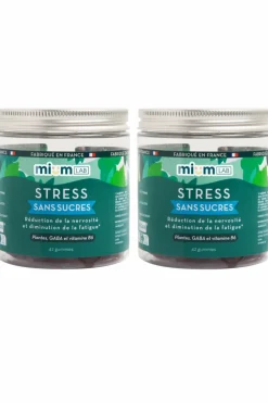 Compléments alimentaires gummies Stress sans sucres