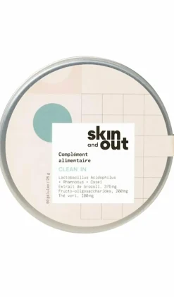 Compléments alimentaires peau Clean in