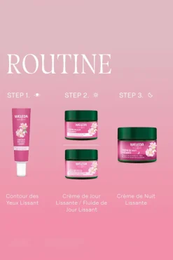 Contour des yeux lissant rose musquée & thé blanc