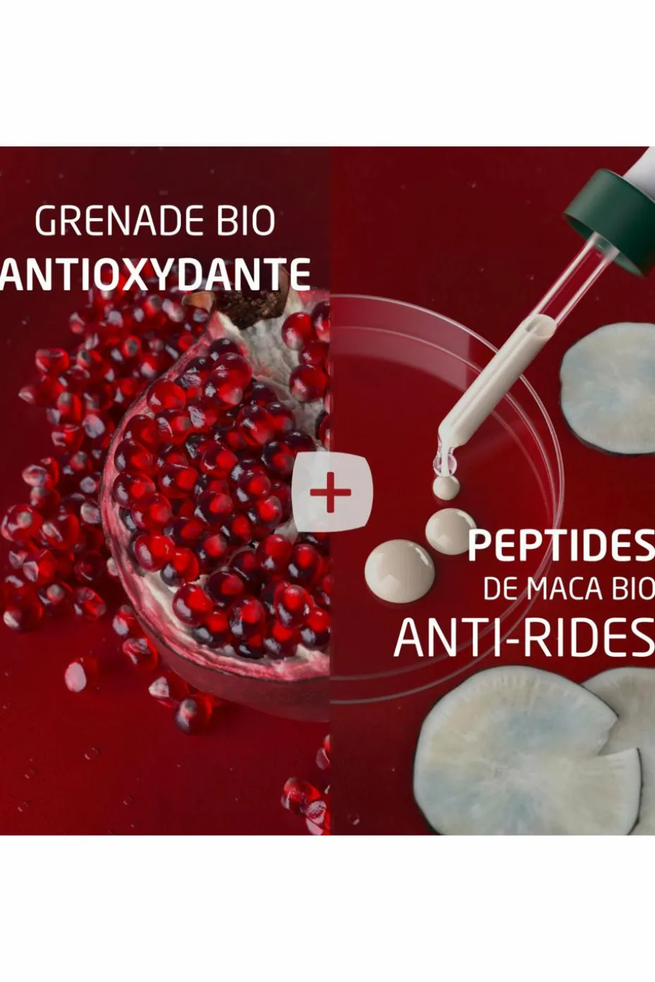 Contour des yeux raffermissant grenade et peptides de maca
