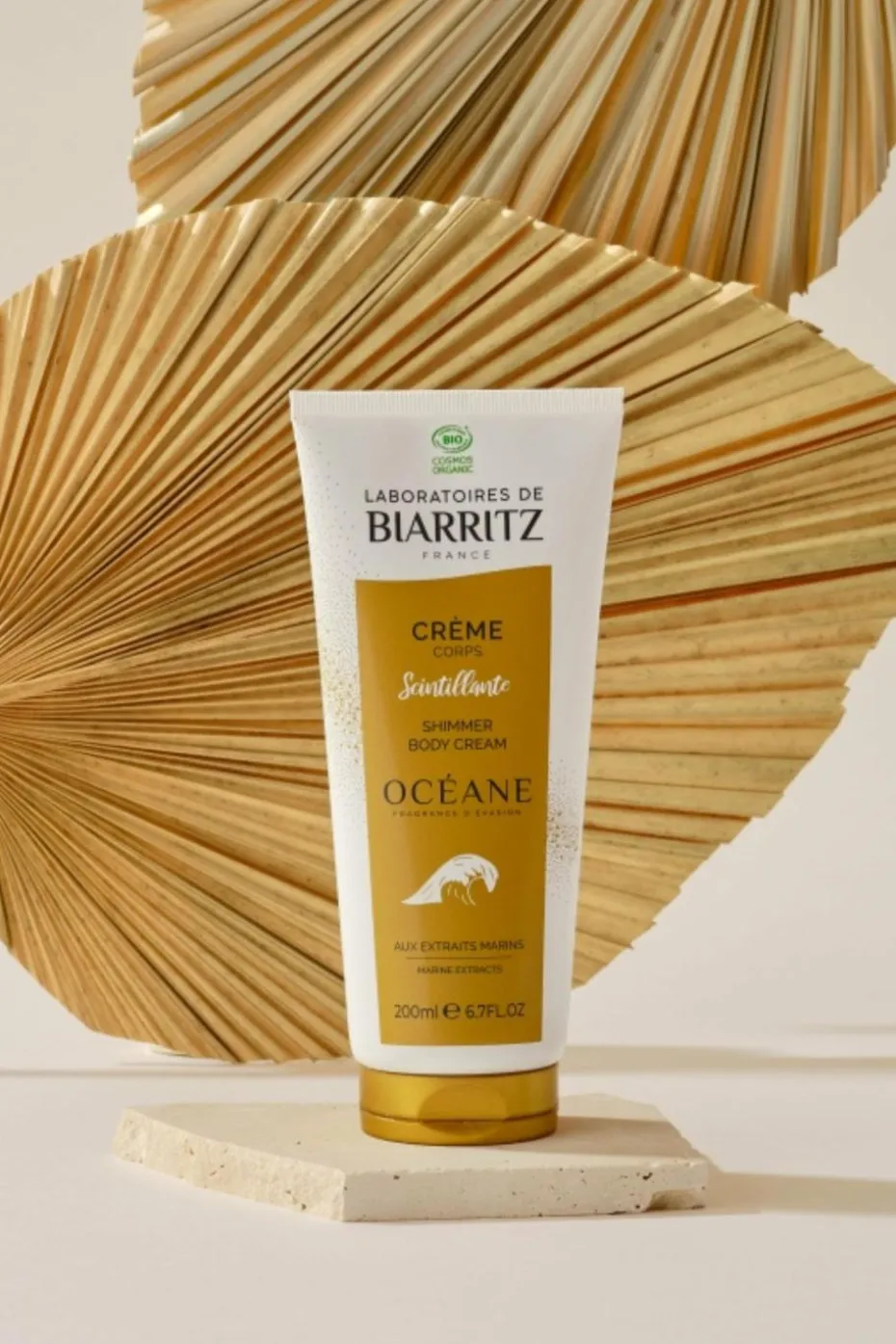 Crème corps scintillante Océane