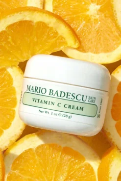 Crème hydratante visage à la vitamine C