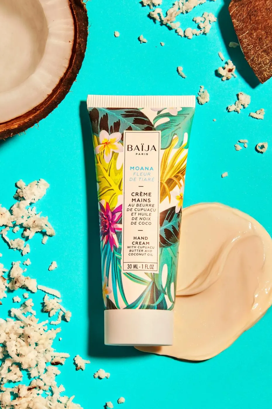 Crème mains à la fleur de tiaré Moana