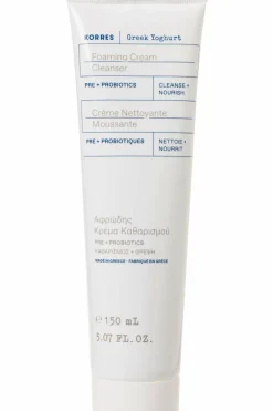 Crème nettoyante moussante aux probiotiques et yaourt grec