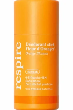 Déodorant naturel solide en stick Fleur d’Oranger