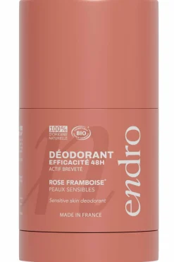 Déodorant stick rose framboise rechargeable