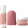 Duo autobronzants corps & visage et le gant applicateur