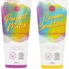Duo shampoing et après-shampoing pour cheveux bouclés