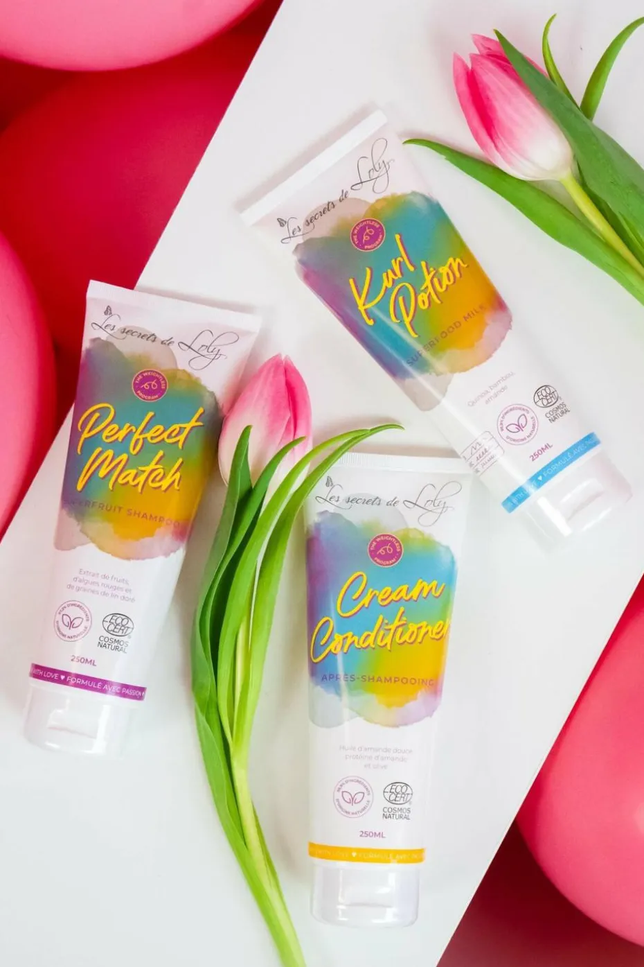 Duo shampoing et après-shampoing pour cheveux bouclés