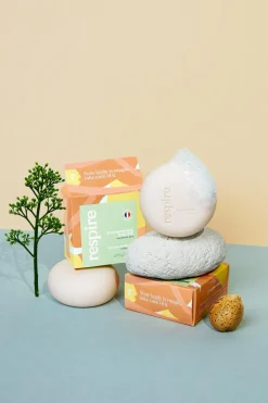 Duo shampoing et après-shampoing solides