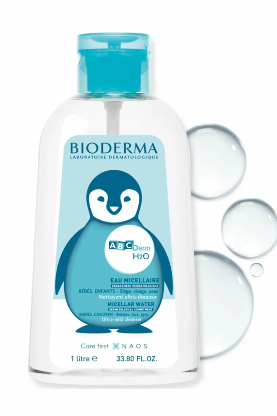 Eau micellaire bébé & enfant ABCDerm H2O