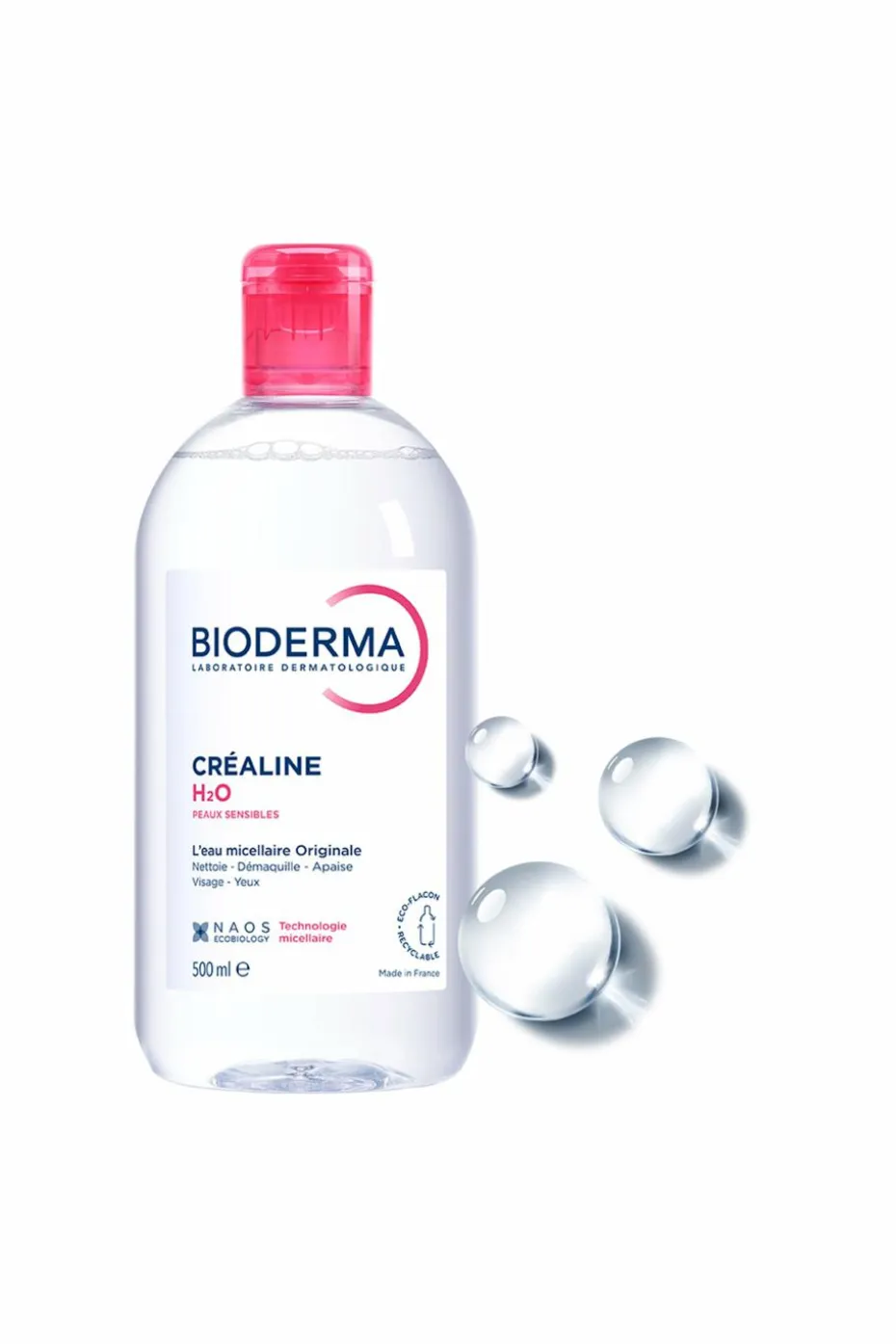 Eau Micellaire démaquillante Créaline H2O