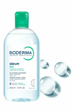 Eau Micellaire nettoyante purifiante Sébium H20