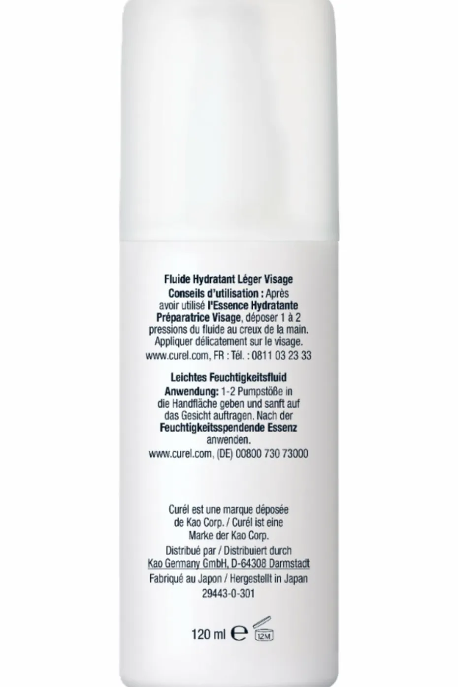 Fluide hydratant léger