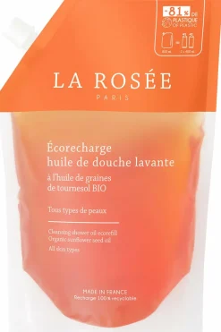 Huile de douche rechargeable