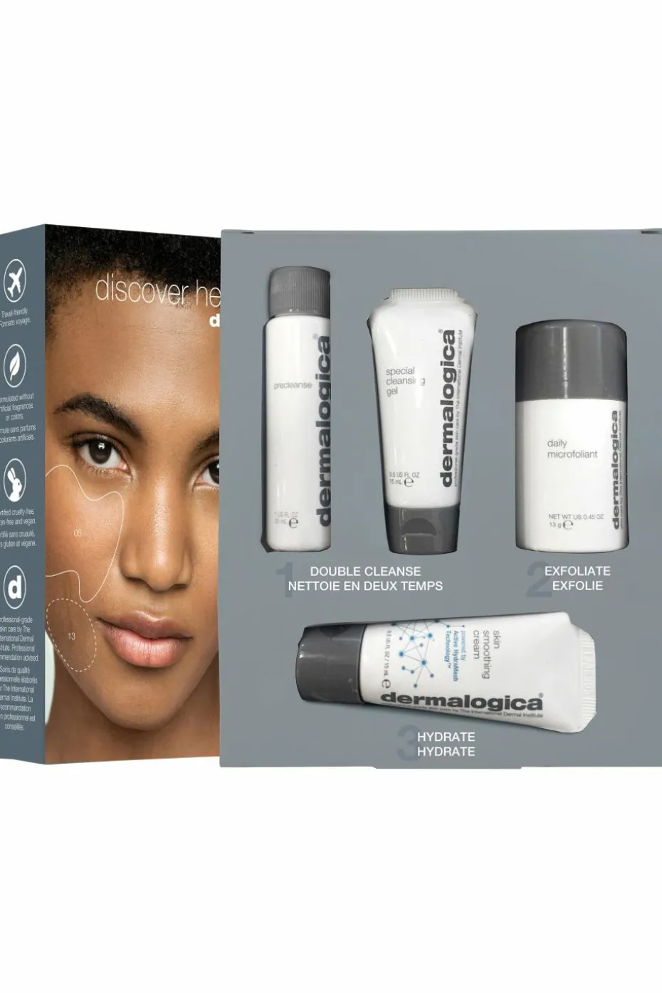 Kit routine peau lumineuse & hydratée Healthy Skin