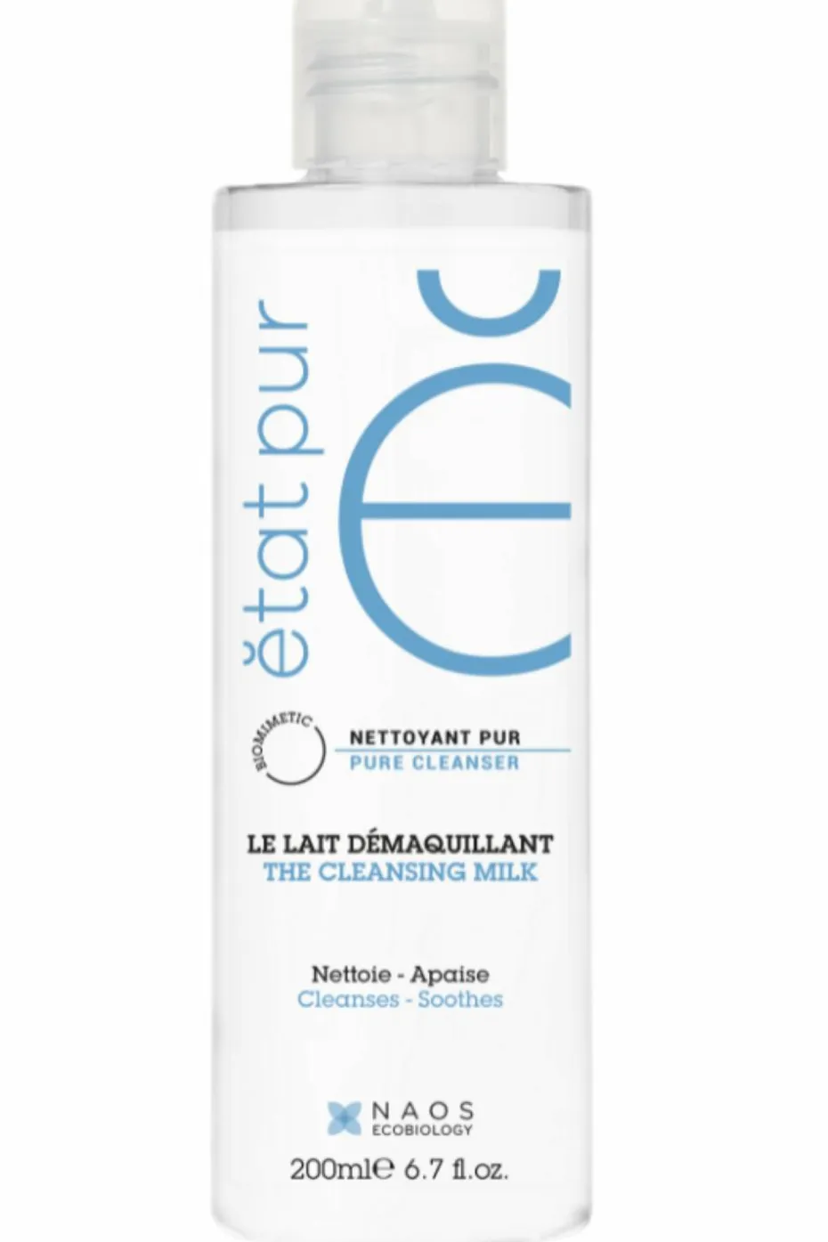 Lait démaquillant