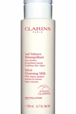 Lait velours démaquillant aux extraits de gentiane jaune & mélisse des Alpes