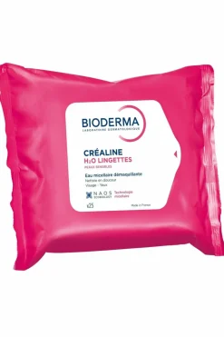 Lingettes démaquillante Créaline H20