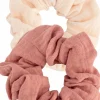Lot de 2 chouchous en gaze de coton