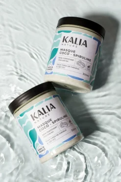 Masque cheveux fortifiant coco-spiruline