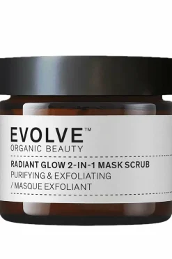 Masque gommant 2 en 1 radiant glow