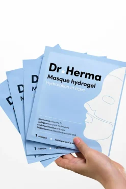 Masque hydrogel hydratation et éclat
