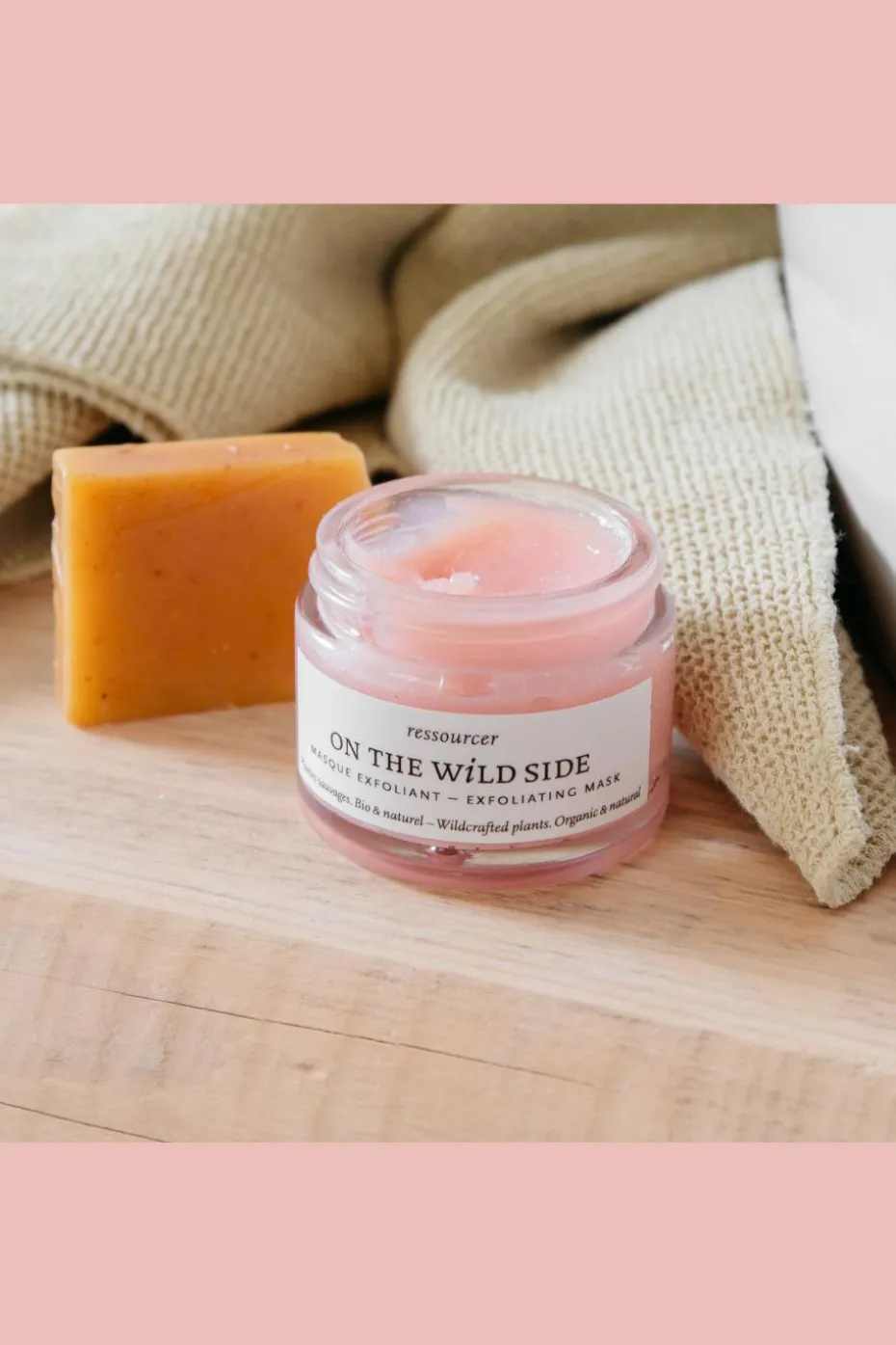 Masque visage exfoliant