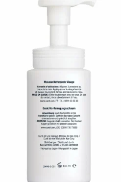 Mousse nettoyante visage