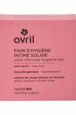 Pain d’hygiène intime solide certifié bio