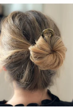 Pic chignon métal