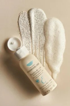 Poudre de lait exfoliante