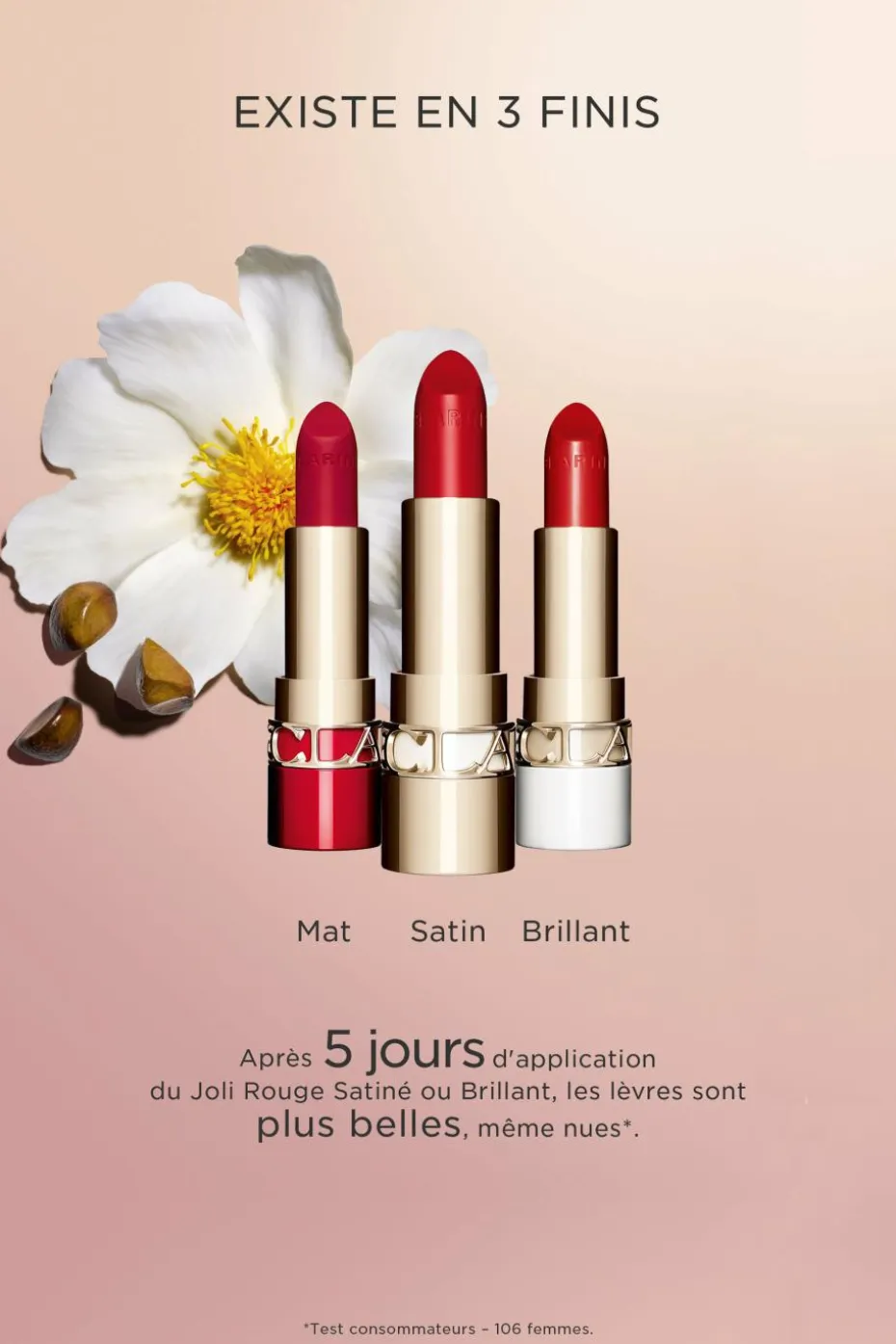 Rouge à lèvres rechargeable Joli Rouge Velvet