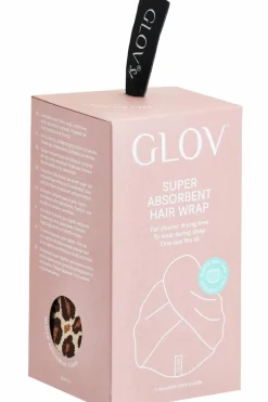 Serviette ultra-absorbante pour cheveux cheetah