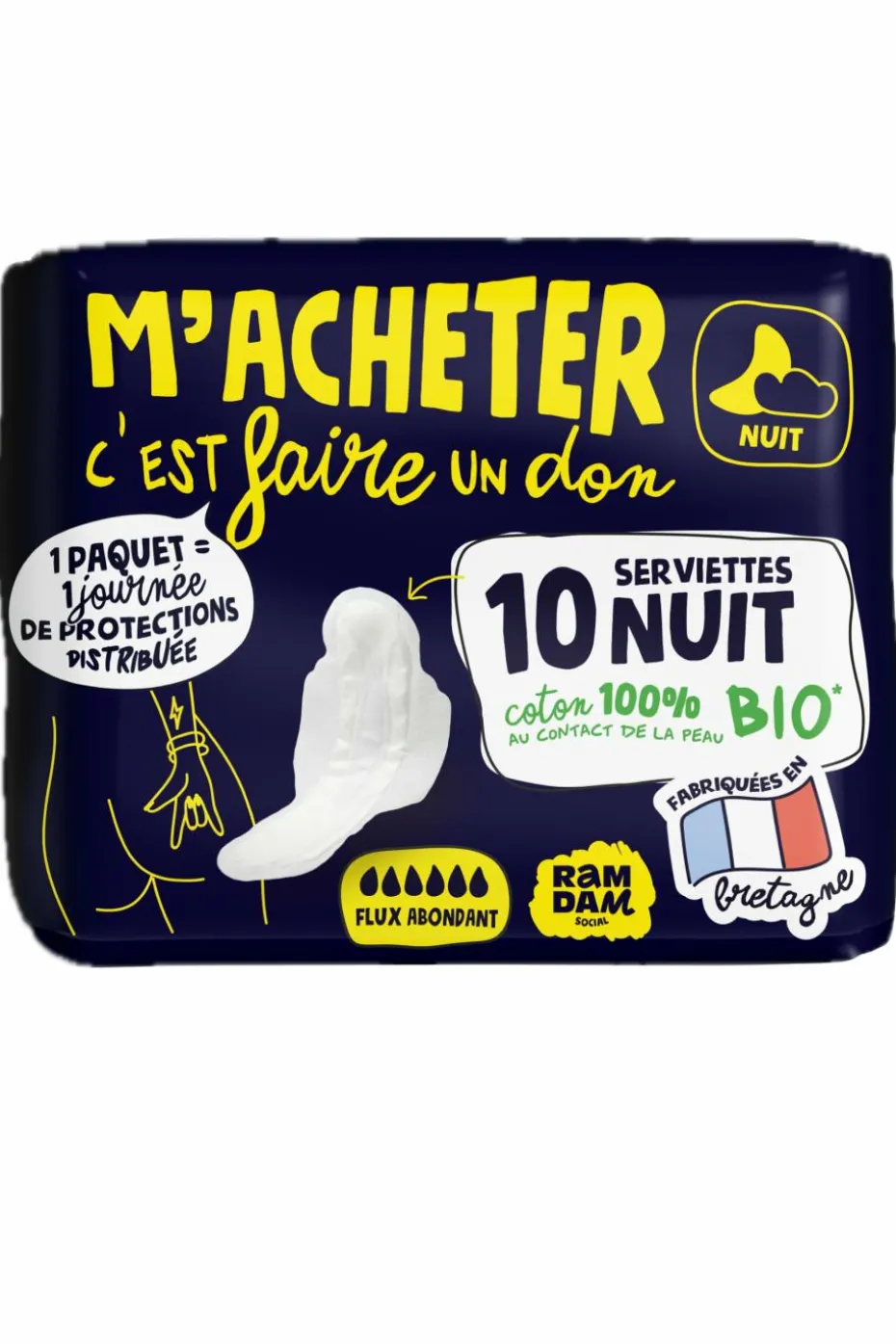 Serviettes Nuit