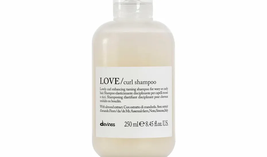 Shampoing disciplinant rechargeable pour cheveux ondulés et bouclés Love Curl