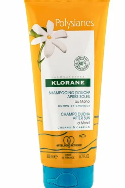 Shampoing douche après-soleil au Monoï