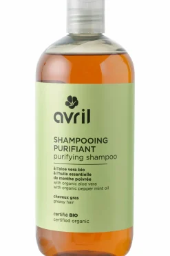 Shampoing purifiant bio pour cheveux gras