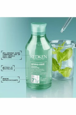 Shampoing racines grasses pointes sèches Amino Mint