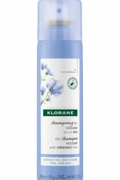 Shampoing sec volume cheveux fins, sans volume