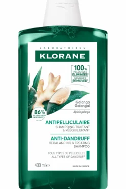 Shampoing traitant et rééquilibrant antipelliculaire au Galanga