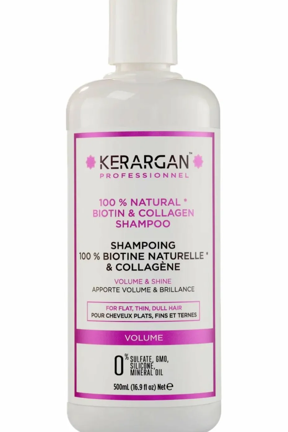 Shampoing volumisant à la biotine & collagène