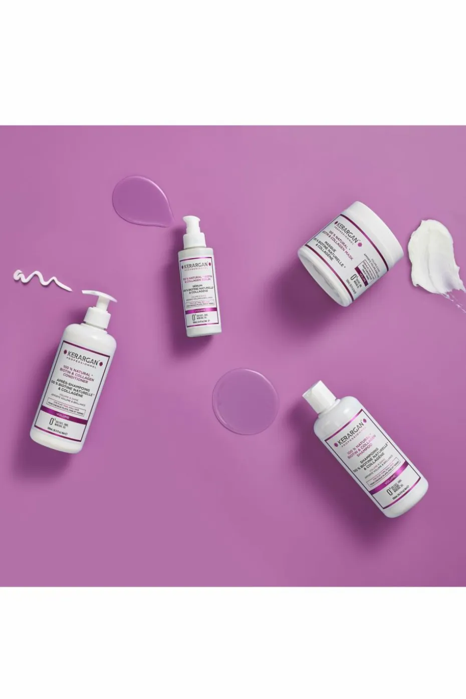 Shampoing volumisant à la biotine & collagène