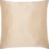 Taie d’oreiller carrée 100% soie Sand